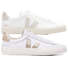 Compre 1 Leve 2 Pares Campo White Platine e Campo White Natural