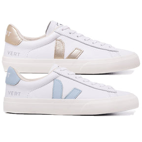 Compre 1 Leve 2 Pares Campo White Steel e Campo White Platine