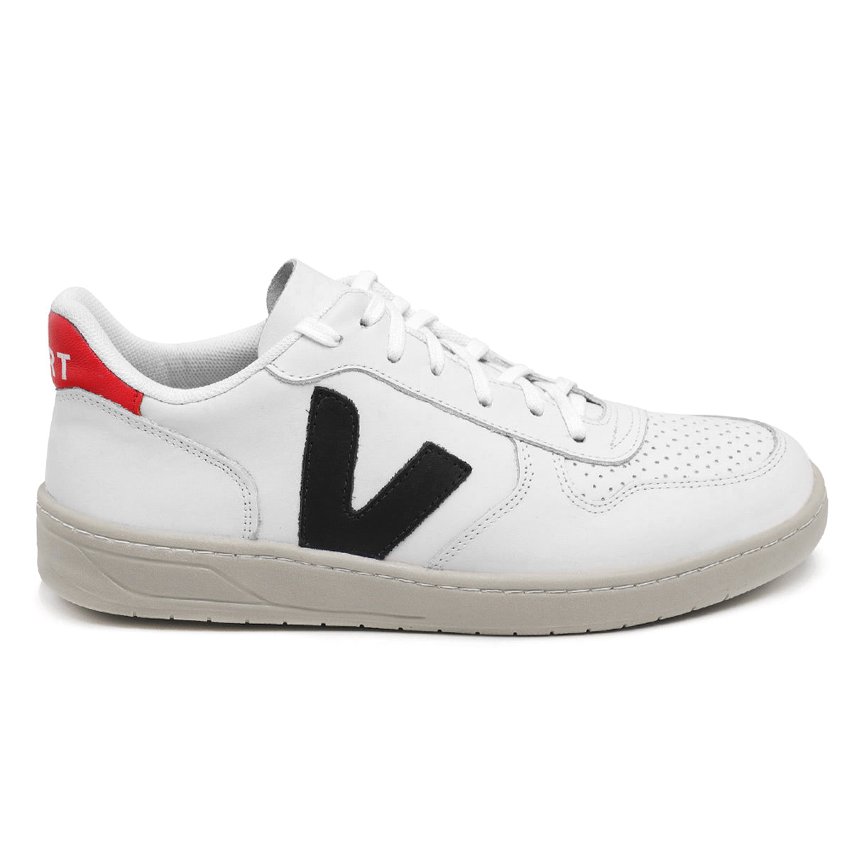 TÊNIS VERT V-10 COURO EXTRA WHITE NAUTICO PEKIN