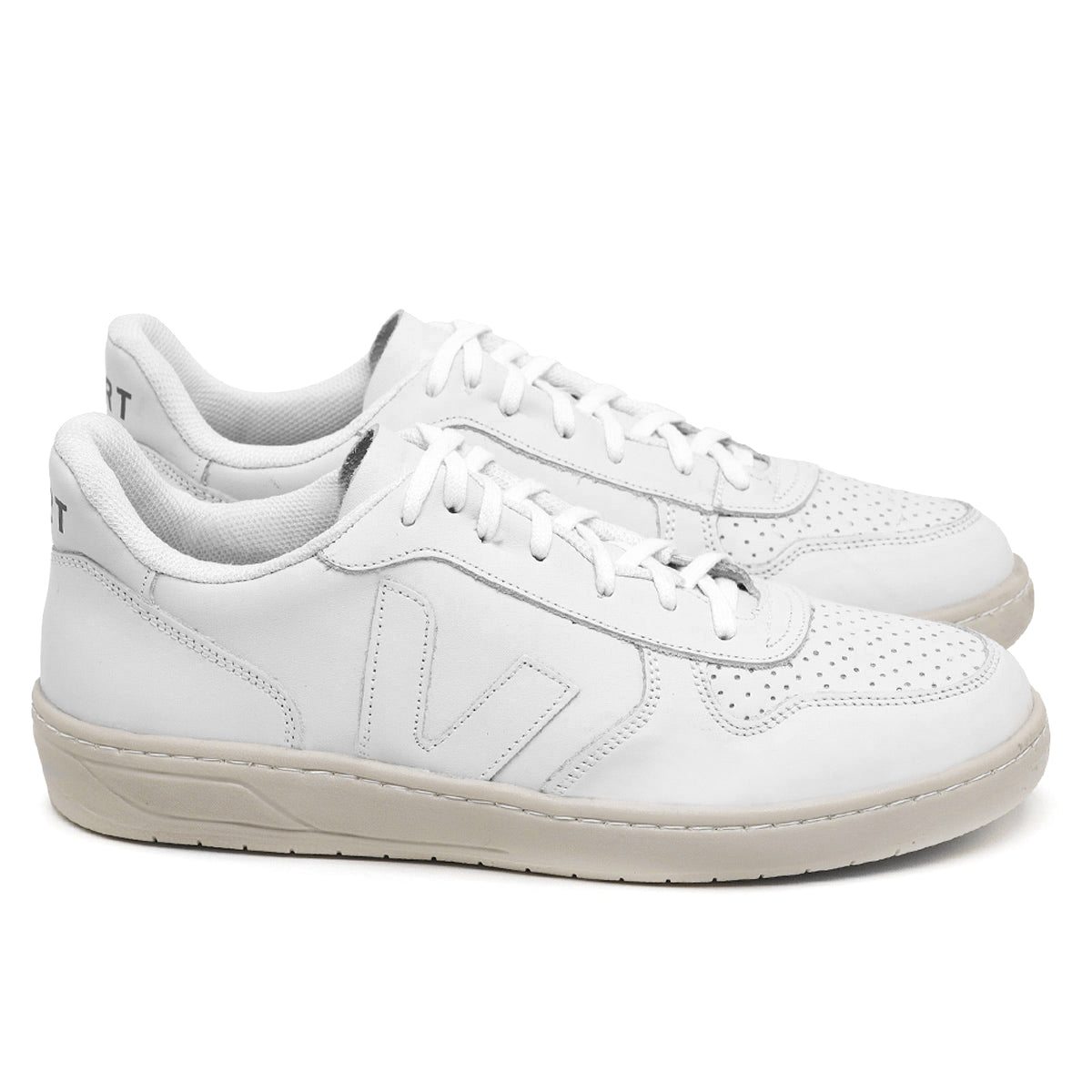 TÊNIS VERT V-10 COURO EXTRA WHITE