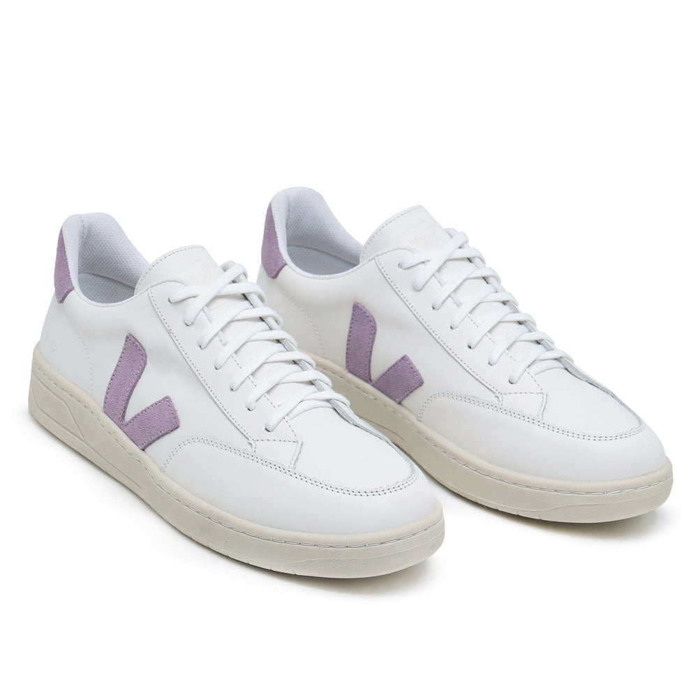 TÊNIS VERT V-12 COURO EXTRA WHITE LAVANDE
