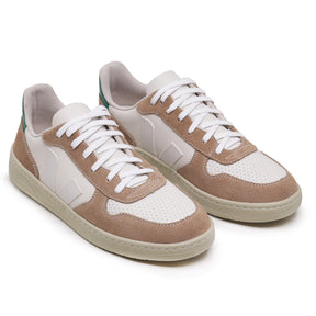 TÊNIS VERT V-10 CHROMEFREE EXTRA WHITE SAHARA EMERAUDE