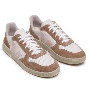 TÊNIS VERT V-10 ALVEOMESH WHITE BELLINI ALMOND