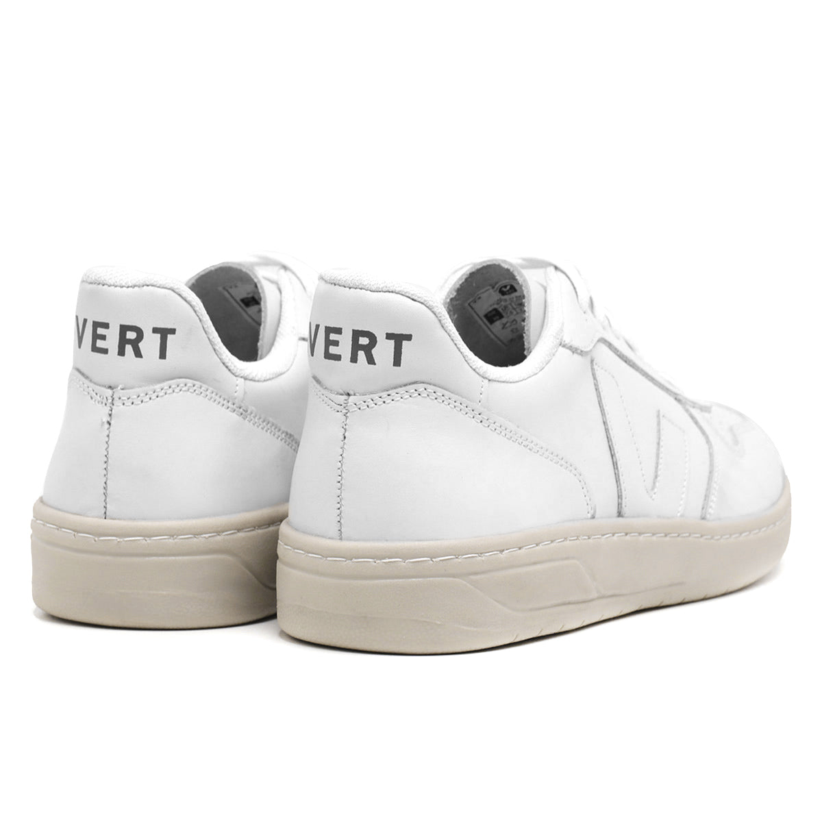 TÊNIS VERT V-10 COURO EXTRA WHITE