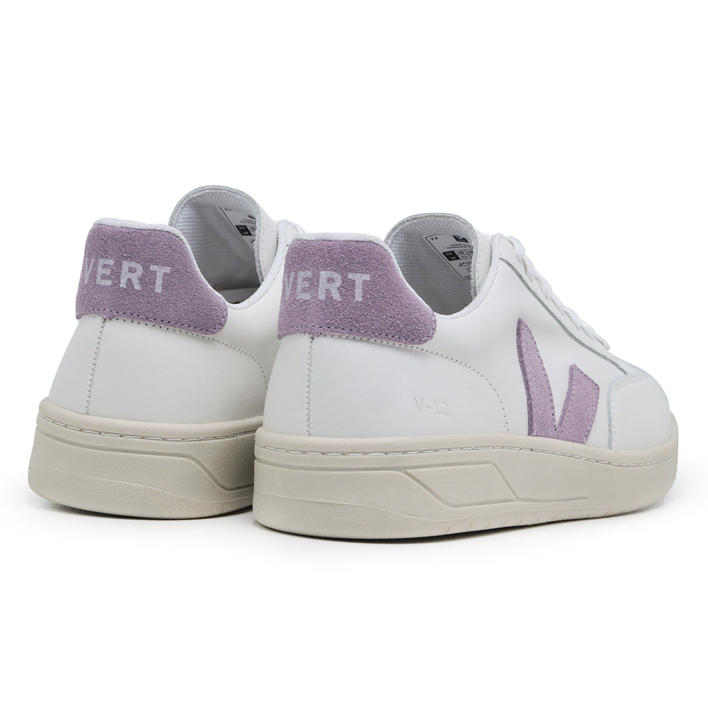 TÊNIS VERT V-12 COURO EXTRA WHITE LAVANDE