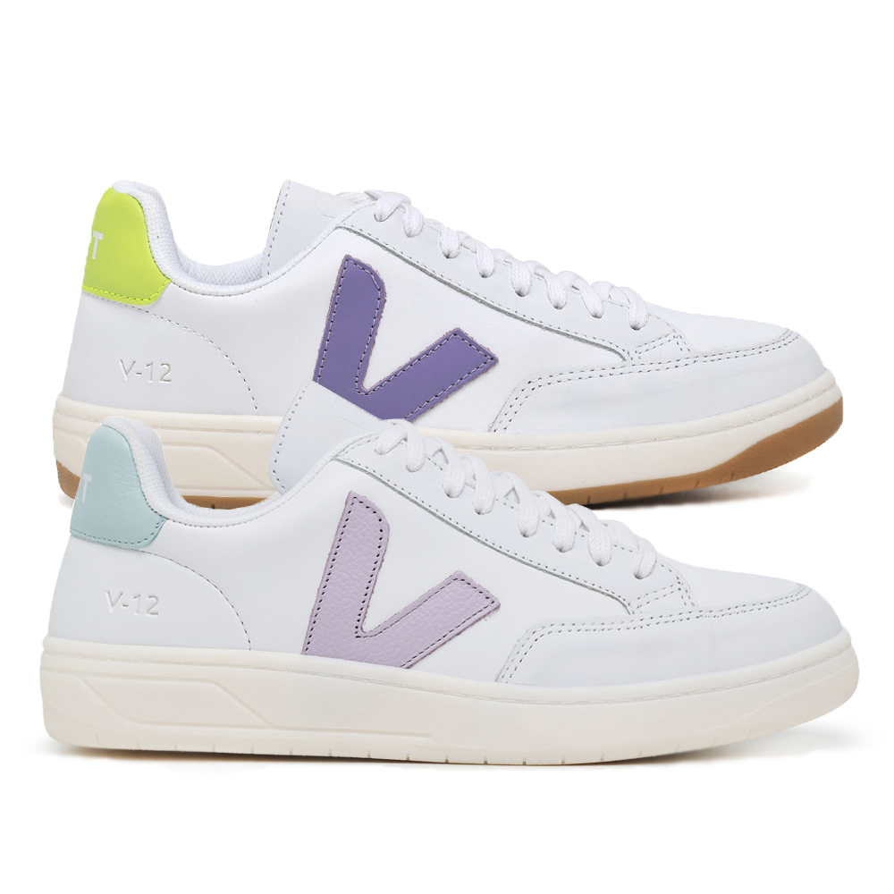 Compre 1 Leve 2 Pares V-12 Acqua Lilac e V-12 White Purple Lime
