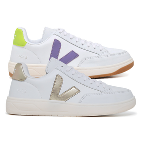 Compre 1 Leve 2 Pares V-12 White Platine e V-12 White Purple Lime