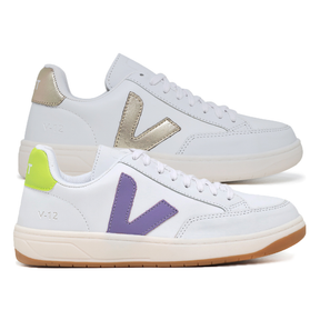 Compre 1 Leve 2 Pares V-12 White Platine e V-12 White Purple Lime