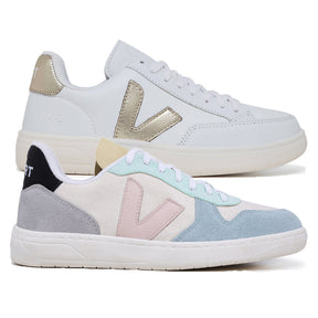 Compre 1 Leve 2 Pares V-10 Suede Multico Natural e V-12 White Platine