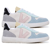 Compre 1 Leve 2 Pares V-10 Suede Multico Natural e V-10 Suede Multico Natural