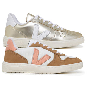 Compre 1 Leve 2 Pares V-10 All Platine e V-10 Alveomesh White