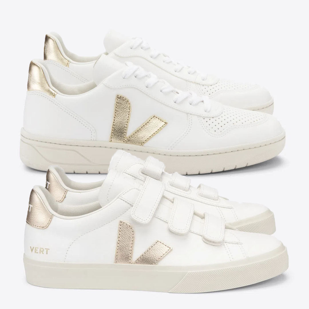 Compre 1 Leve 2 Pares Recife White Platine e V-10 White Platine