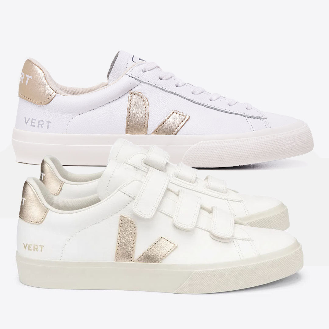 Compre 1 Leve 2 Pares Campo White Platine e Recife White Platine