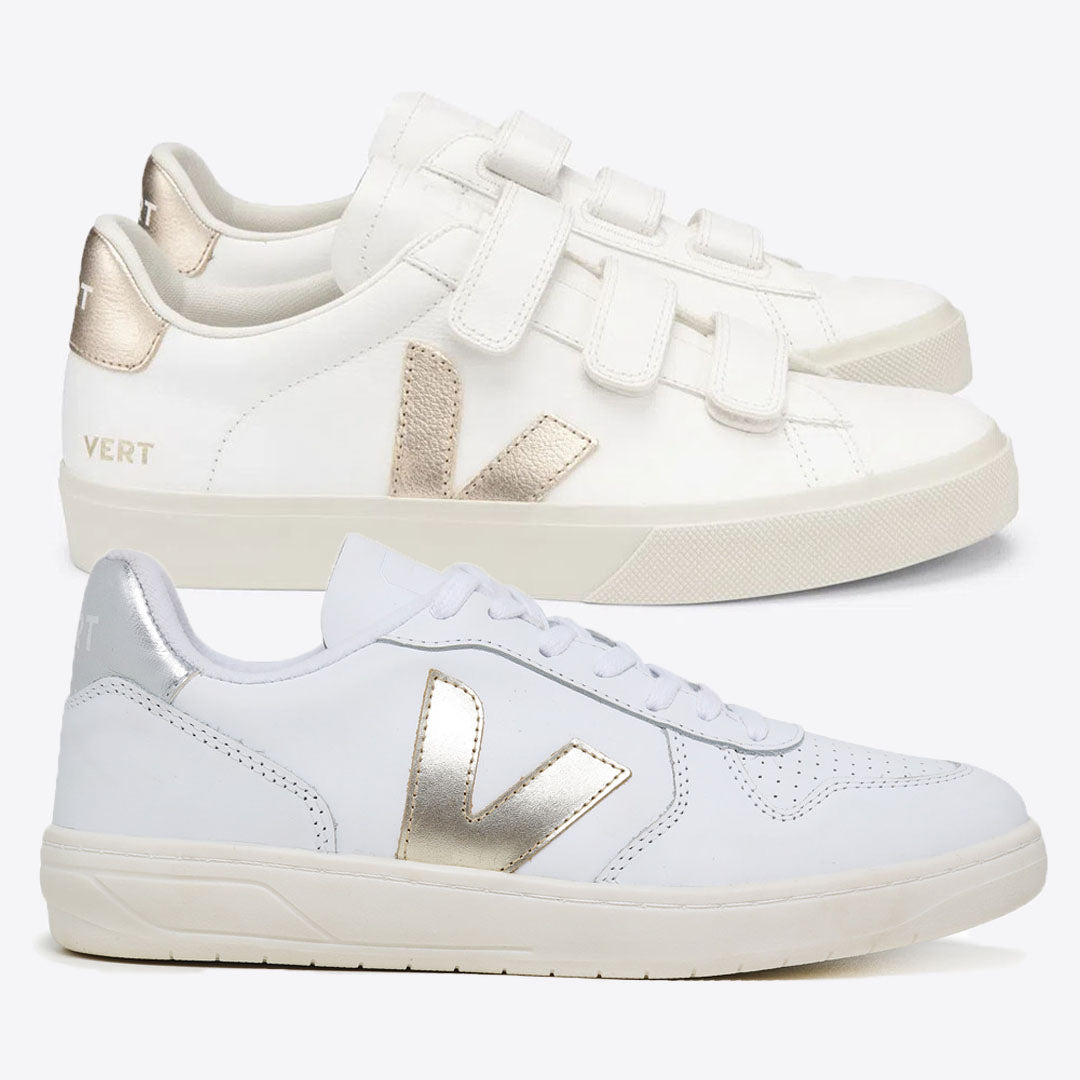 Compre 1 Leve 2 Pares Recife White Platine e V-10 White Platine Silver