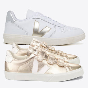 Compre 1 Leve 2 Pares Recife All Platine e V-10 White Platine Silver